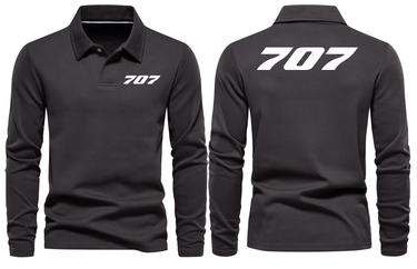 BOEING 707 LONG SLEEVE POLO